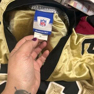 Reebok NFL Gold and Black Jersey
